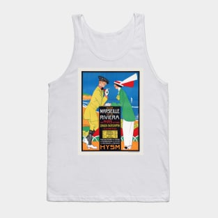 Netherlands Marseille Vintage Poster 1913 Tank Top